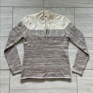 Prana Wool Quarter Zip S
